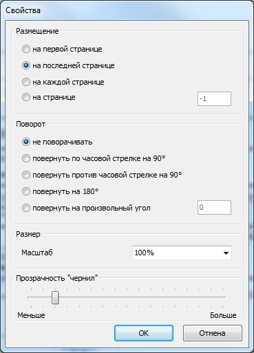 Свойства